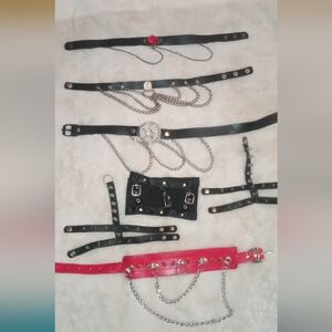 Spiked Goth Chokers